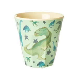 Melamine beker medium – Dino – Rice