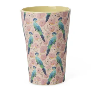 Melamine beker large – Exotic Bird – Rice