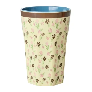 Melamine beker large – Hacienda Bloemen – Rice